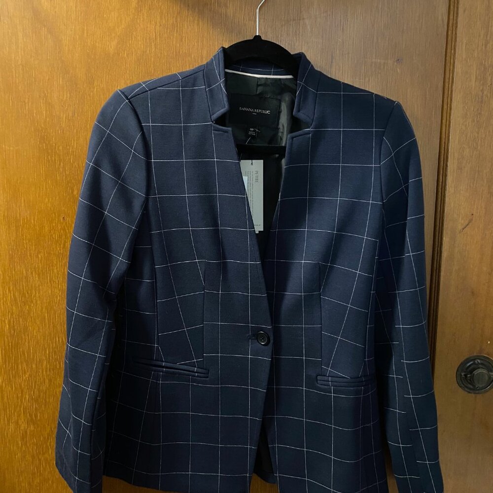 Windowpane Blazer - Picture 2 of 5